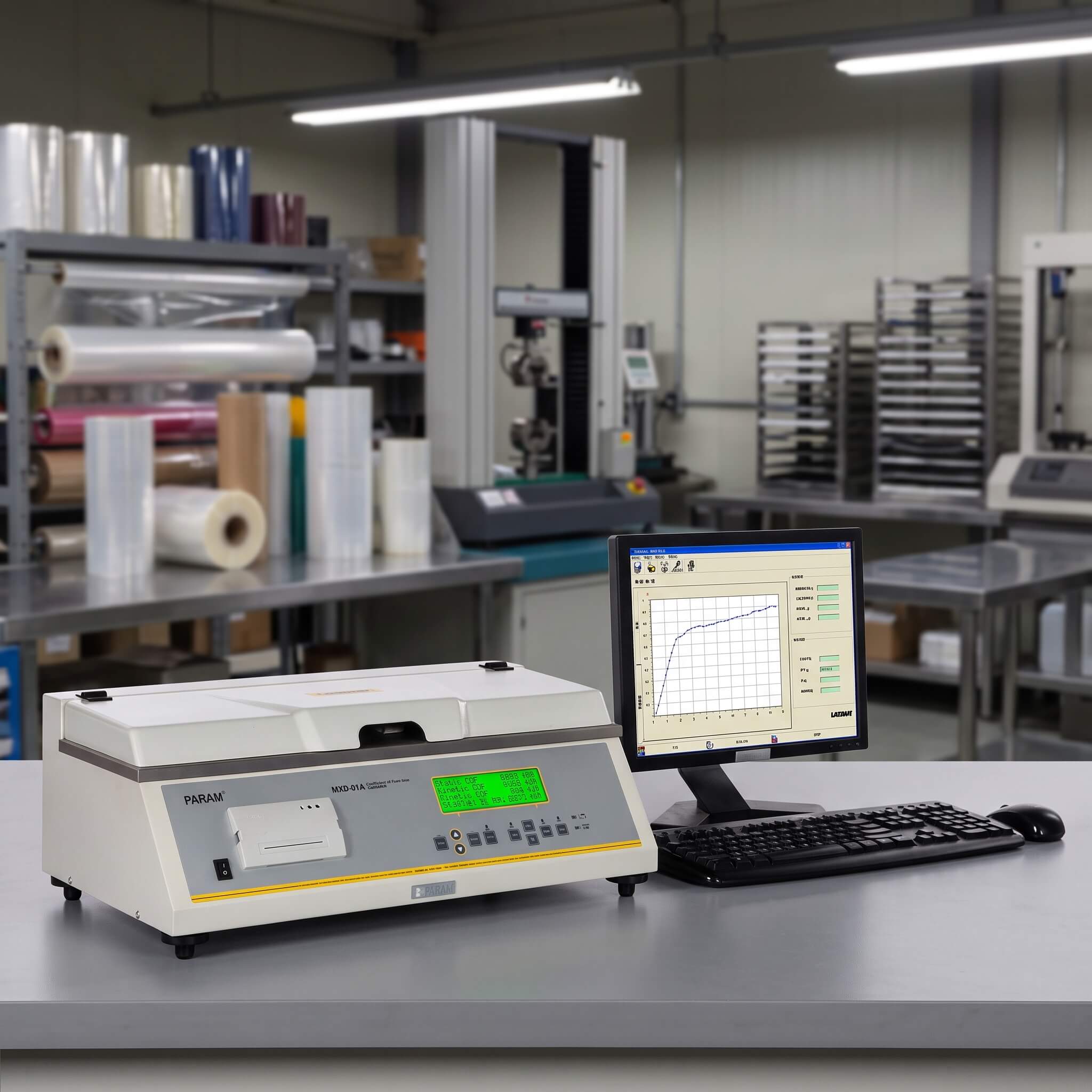 Coefficient of Friction Tester - MXD-01A